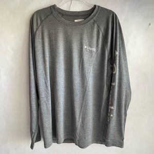 Columbia PFG Long Sleeve T-Shirt Grey